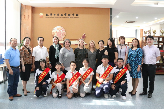 接待美國(guó)精英高中來(lái)訪(fǎng)，拓寬中西文化交流之路